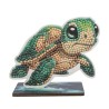 Kit figurine à diamanter Crystal Art - Collection océan, Tortue