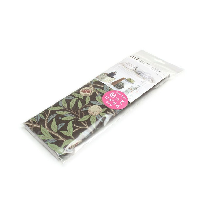 Feuille de Masking Tape 27x93,5cm - Bird & pomegranate