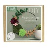 Kit DIY Feutrine - Ma couronne de succulentes