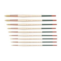 Pinceau rond L'impressionniste en soie synthétique, série 360