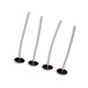 Mèches de bougie sur pieds h.7cm x50pcs