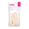 Mèche coton pour bougie x50m
