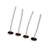 Mèches de bougie sur pieds h.7cm x50pcs