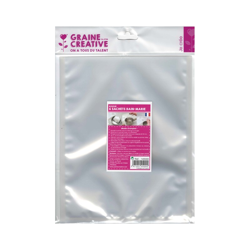 Sachets pour bain-marie 20x25cm x6 pcs