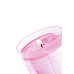 Gel bougie cristal transparent, pot 800gr + 8 mèches