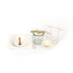 Mèche de bougie sans paraffine x 10m