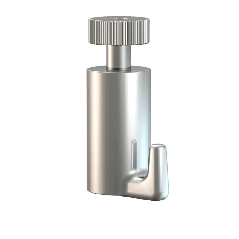 Crochet autobloquant 15 kg pour câble et fil 2 mm