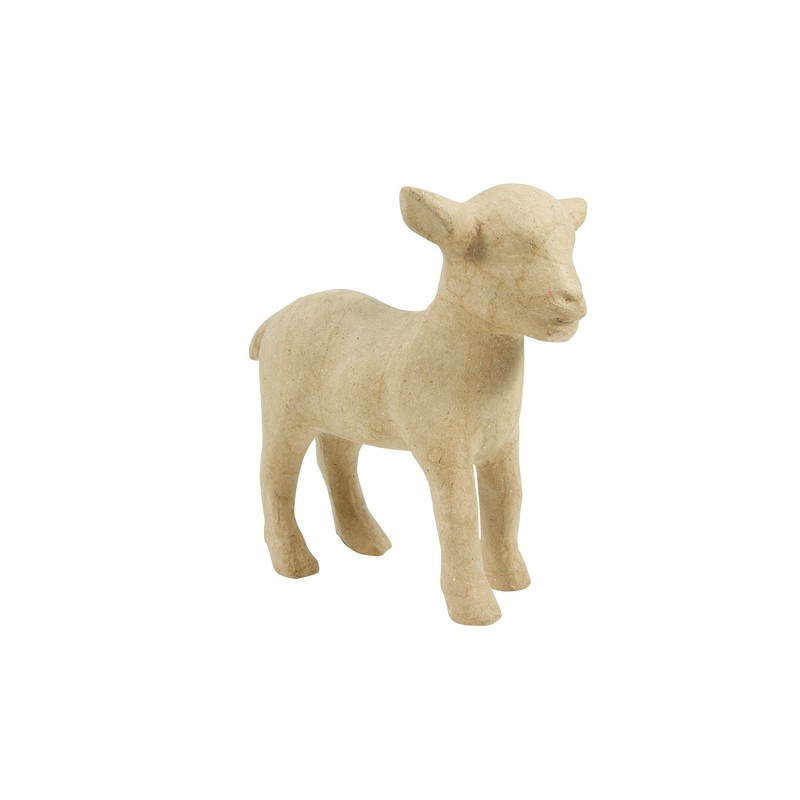 Chevreau en papier maché - 22x13x20cm