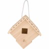 Nichoir en bois à suspendre - 22.5x22.5x16 cm