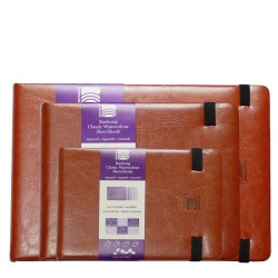 Carnet aquarelle BaoHong Classic 300 g/m², 24 fls cousues