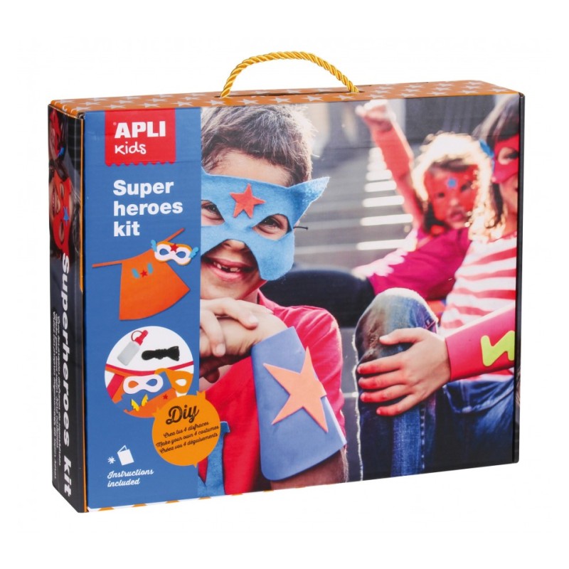 Cadeau - Kit déguisement super-héros - Deguisement super heros