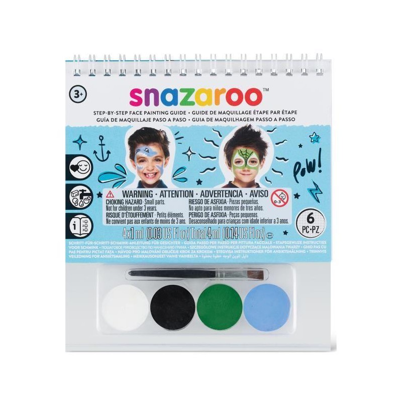 Mini-kit de maquillage Garçon avec livret