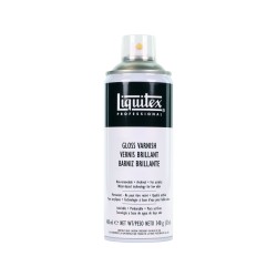 Vernis spray anti-UV acrylique Liquitex, aérosol 400ml