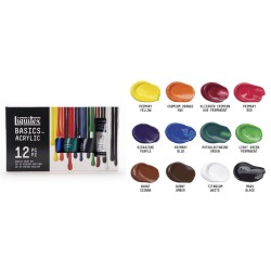 Set acrylique Basics Liquitex, tubes 22 ml