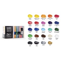 Set acrylique Basics Liquitex, tubes 22 ml