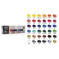 Set acrylique Basics Liquitex, tubes 22 ml