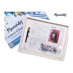 Peinture par numéros Bouddha précieux sur châssis 40x50 cm