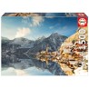 Puzzle 1500 pièces - Hiver en Hallstatt