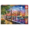 Puzzle 2000 pièces - Londres au coucher du soleil