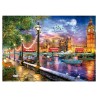 Puzzle 2000 pièces - Londres au coucher du soleil