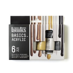 Set acrylique Basics Liquitex, tubes 22 ml