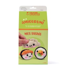 Kit crochet Amigurumi - Mes sushis