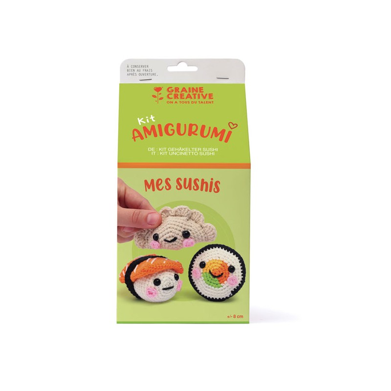 Kit crochet Amigurumi - Mes sushis