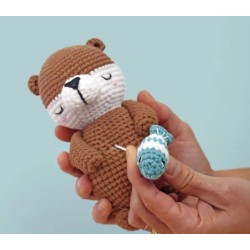 Kit crochet Amigurumi - Loutre musicale