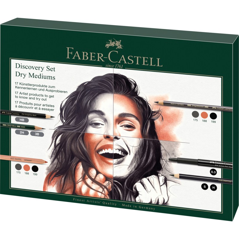 Set découverte de Techniques sèches Faber Castell