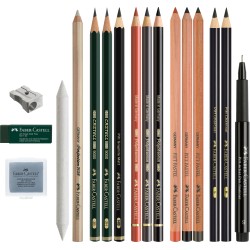 Set découverte de Techniques sèches Faber Castell