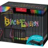 Trousse rouleau de 72 cayons de couleur Black Edition