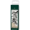 Set de feutres noirs Pitt Artist Pen