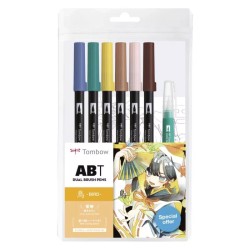 Set Manga de 6 feutres ABT Tombow (Edition Limitée)