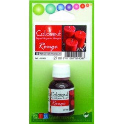 Colorant liquide pour bougie 27ml - Rouge