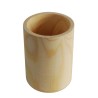 Pot à crayons cylindrique en bois 90x60m