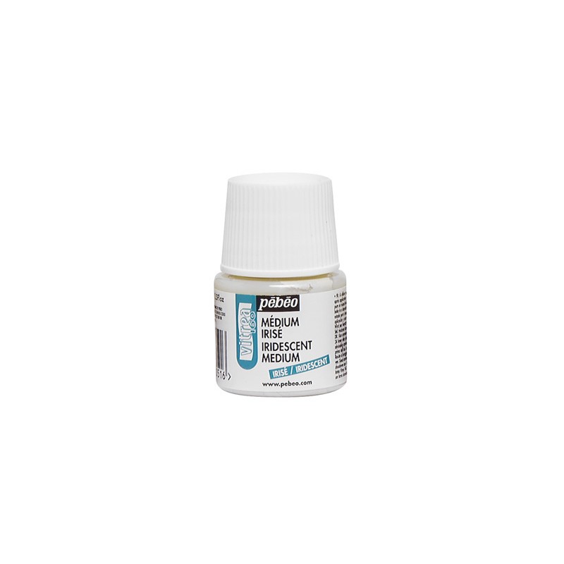 Médium irisé peinture Vitréa 160, flacon de 45ml