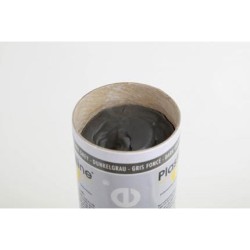 Pâte à modeler Plastiline - Gris foncé