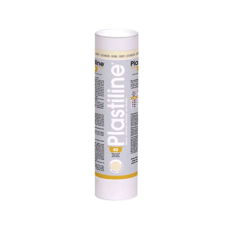 Pâte à modeler Plastiline - Ivoire