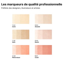 Sets de 6 feutres ProMarker - Les Thématiques