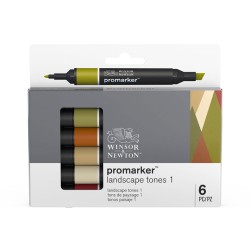 Sets de 6 feutres ProMarker - Les Thématiques