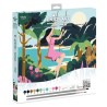 Peinture par numéros 30x30cm - Tropical oasis