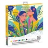 Peinture par numéros 30x30cm - Tropical eden