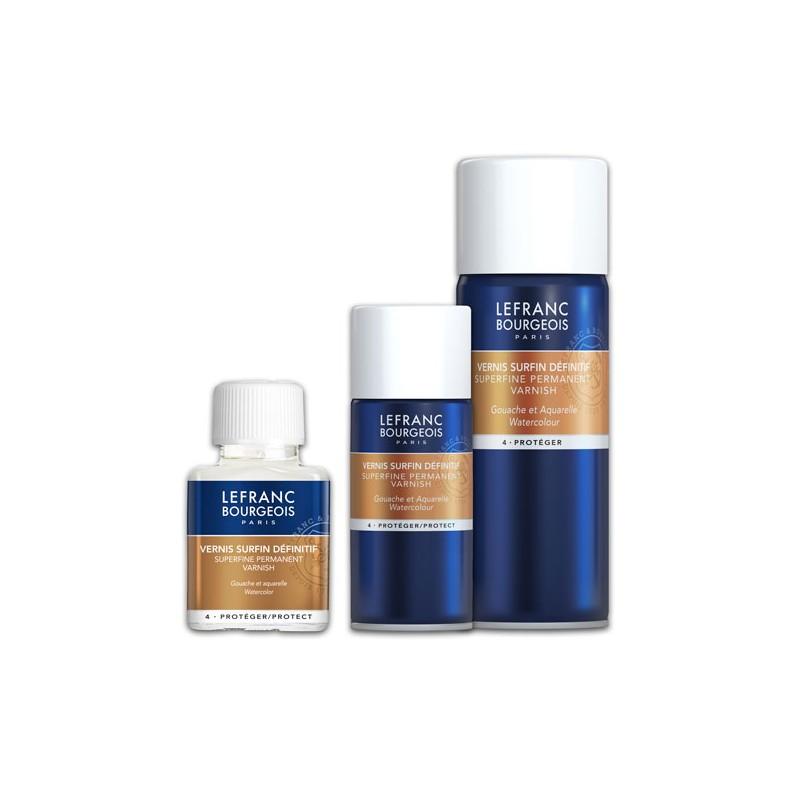 Vernis gouache et aquarelle Lefranc Bourgeois