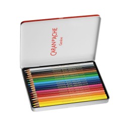 Boîte métal de crayons de couleurs aquarellables Swisscolor