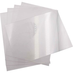 Lot de 5 plaques acryliques A4 pour cyanotype