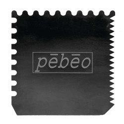 Grattoir à peinture en métal 4 effets 