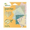Pochette papier Origami Gold 12x12cm, 36 fls de 70 gm/²