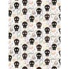 Pochette Décopatch Squelettes édition limitée, 4 feuilles 30x40 cm assorties