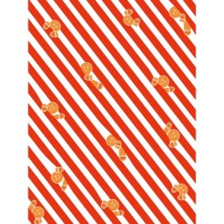 Pochette Décopatch Noël en cuisine édition limitée, 4 feuilles 30x40cm assorties