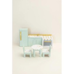 Set de 6 miniatures Cuisine en papier mâché